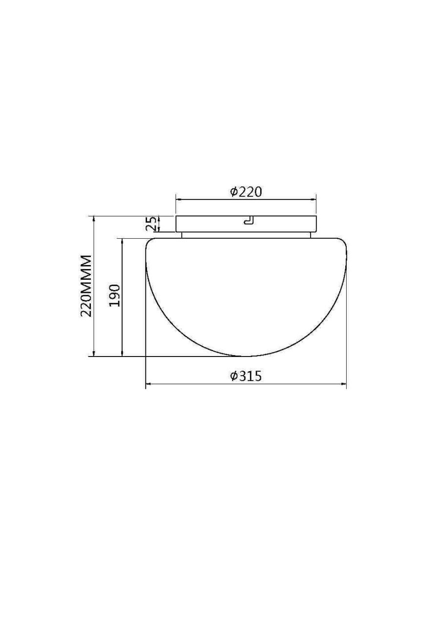 Plafoniera Glassy MOD270CL-01G, 1xE27, alba+aurie, IP20, Maytoni - 2 | YEO