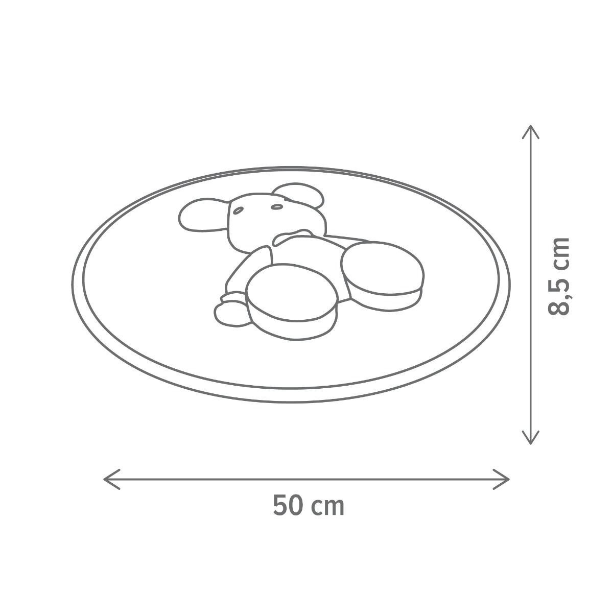 Plafoniera LED Felicity, 48W, temperatura de culoare ajustabila(3000-6500 K), alb, Klausen