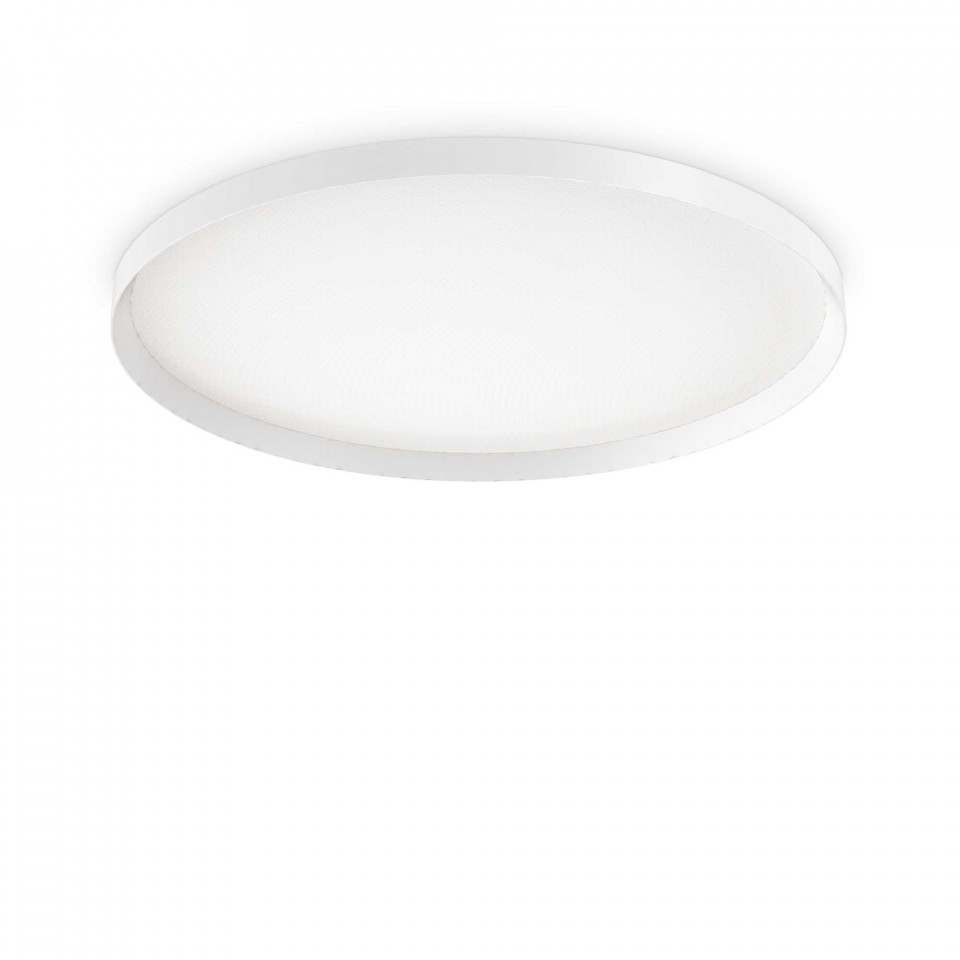 Plafoniera LED Fly 270326, 68W, 10400lm, lumina calda, IP20, alba, Ideal Lux