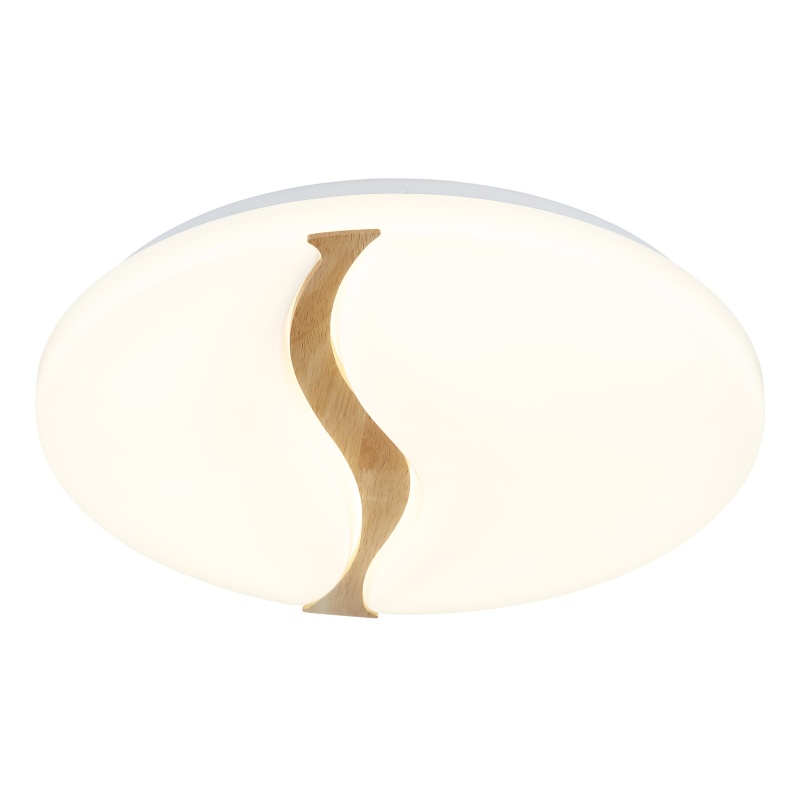 Plafoniera LED Leticia 24W, lumina calda/neutra/rece, functie memorie, alba, Globo Lighting - imagine 3