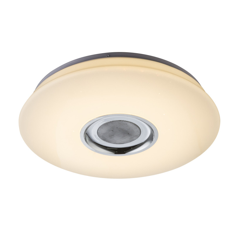 Plafoniera LED Nicole 41329-18, cu telecomanda, 18W, 1120lm, lumina calda+neutra+rece, IP20, alba mata, Globo Lighting