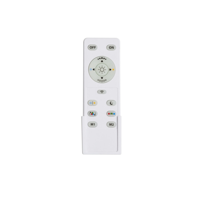 Plafoniera LED Nicole 48365-60, cu telecomanda, 60W, 3300lm, lumina calda+neutra+rece, IP20, alba, Globo Lighting