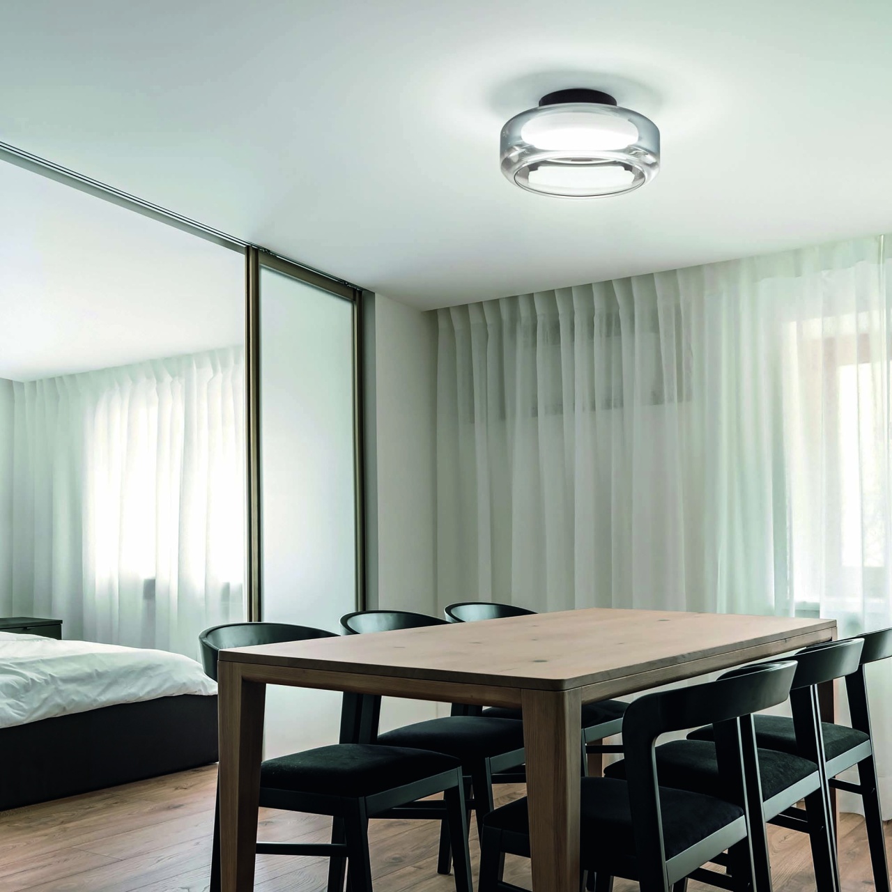 Plafoniera LED Topico D35, 19W, 890lm, lumina calda (3000 K), IP20, Ideal Lux