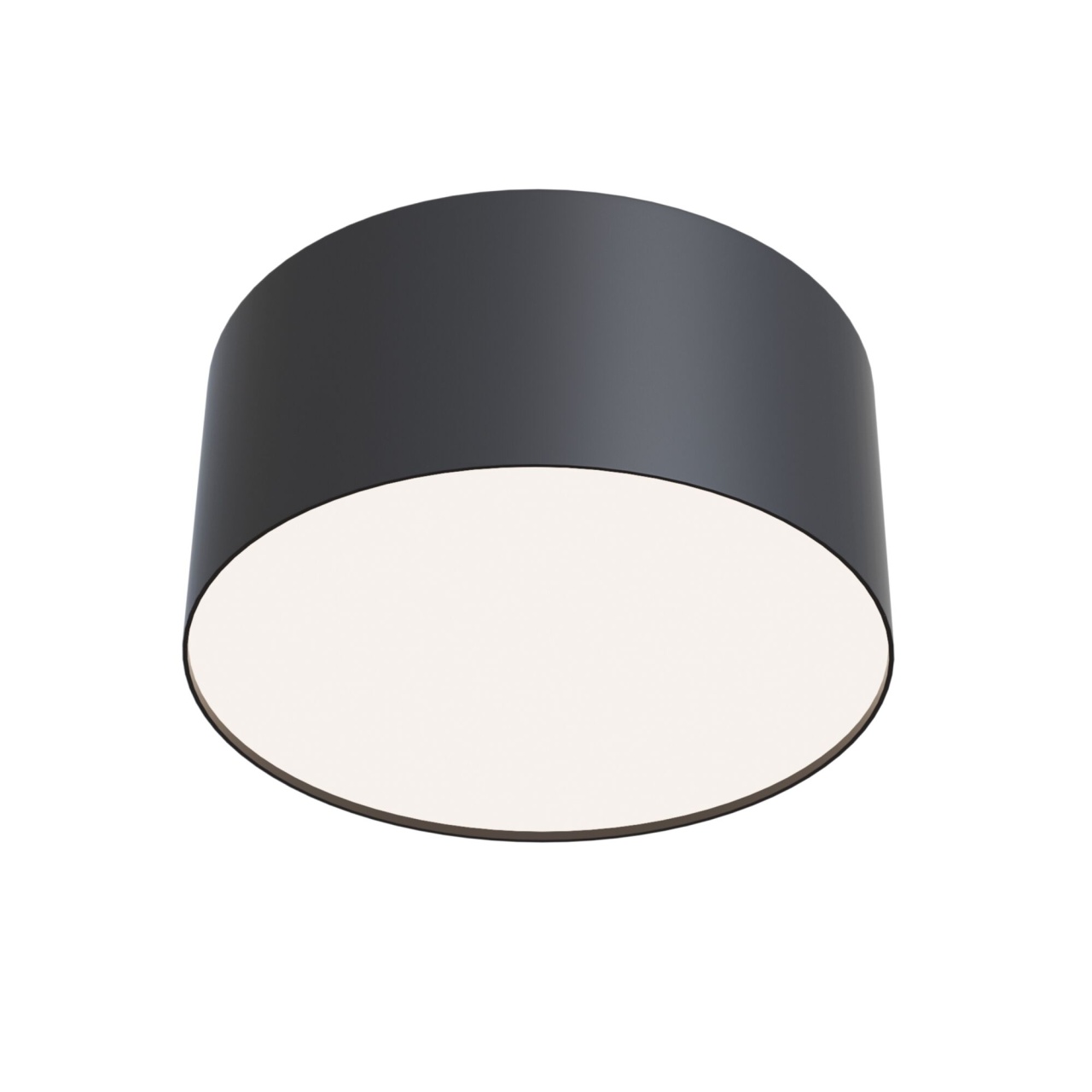 Plafoniera LED Zon C032CL-L12B4K, 12W, 1300lm, lumina neutra, IP20, neagra, Maytoni - 1 | YEO