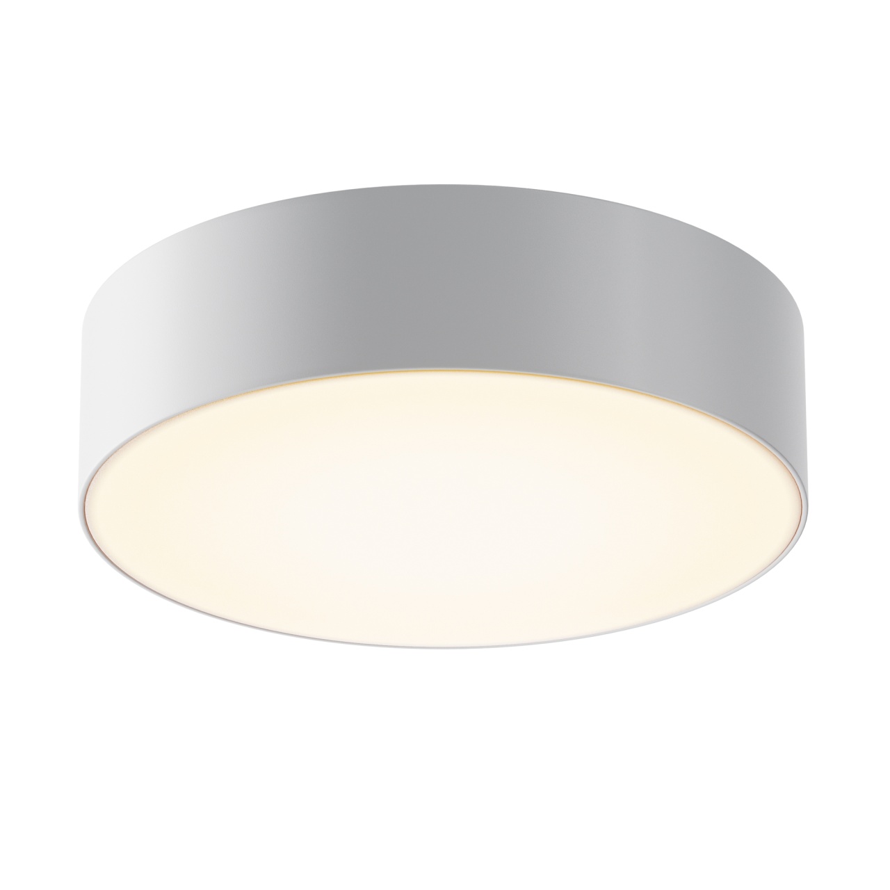 Plafoniera pentru exterior LED Zon O431CL-L30W3K, 30W, 2200lm, lumina calda, IP65, alba, Maytoni