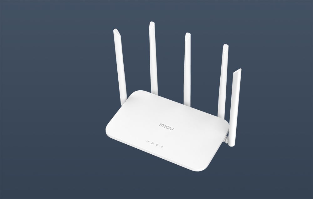 Router WiFi HX21, dual band, Wi-Fi 6, Mesh, 5 antene, IMOU - 3 | YEO