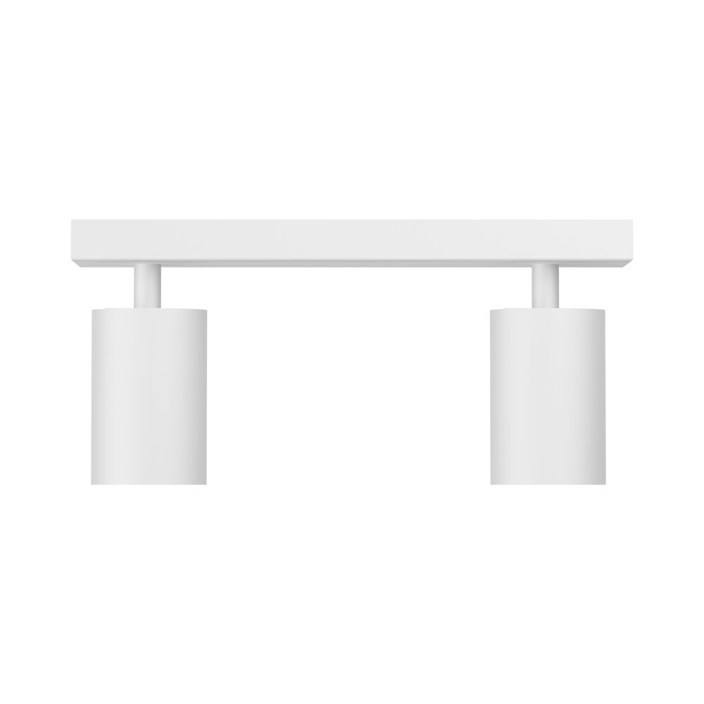 Spot aplicat GU10 dublu Beta, aluminiu, alb, IP20, Braytron - imagine 6