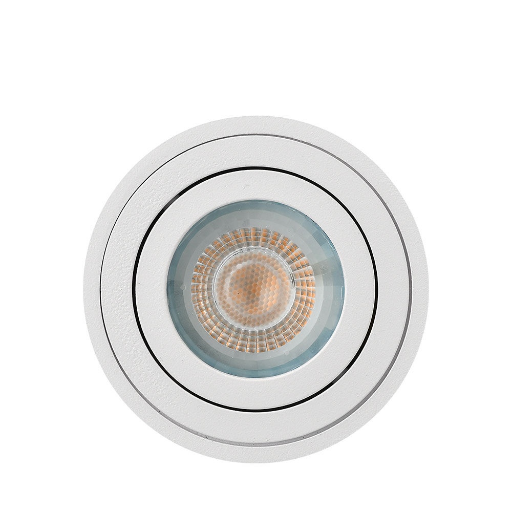 Spot aplicat GU10 Gama, aluminiu, alb, IP20, Braytron - imagine 3