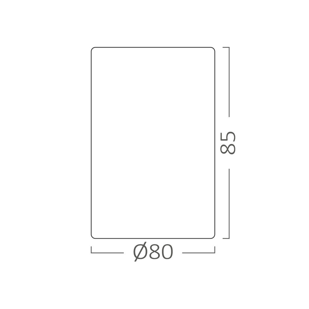Spot aplicat GU10 Gama, aluminiu, negru, IP20, Braytron