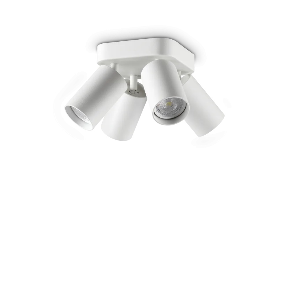 Spot Dynamite rotund 4xGU10, alb, Ideal Lux