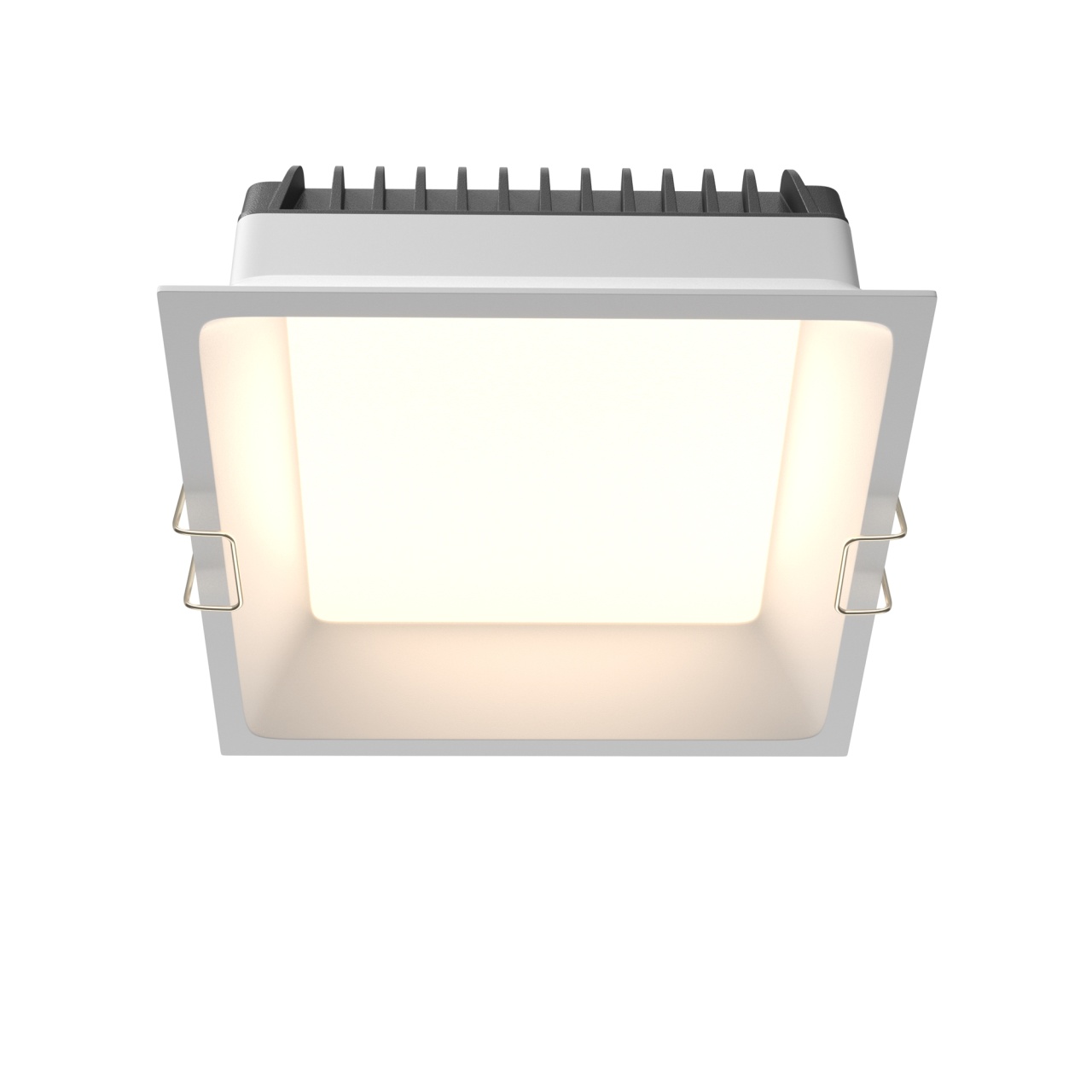 Spot LED 18W Incastrat, Maytoni, 1420lm, Lumina Calda+Neutra+Rece, Alb