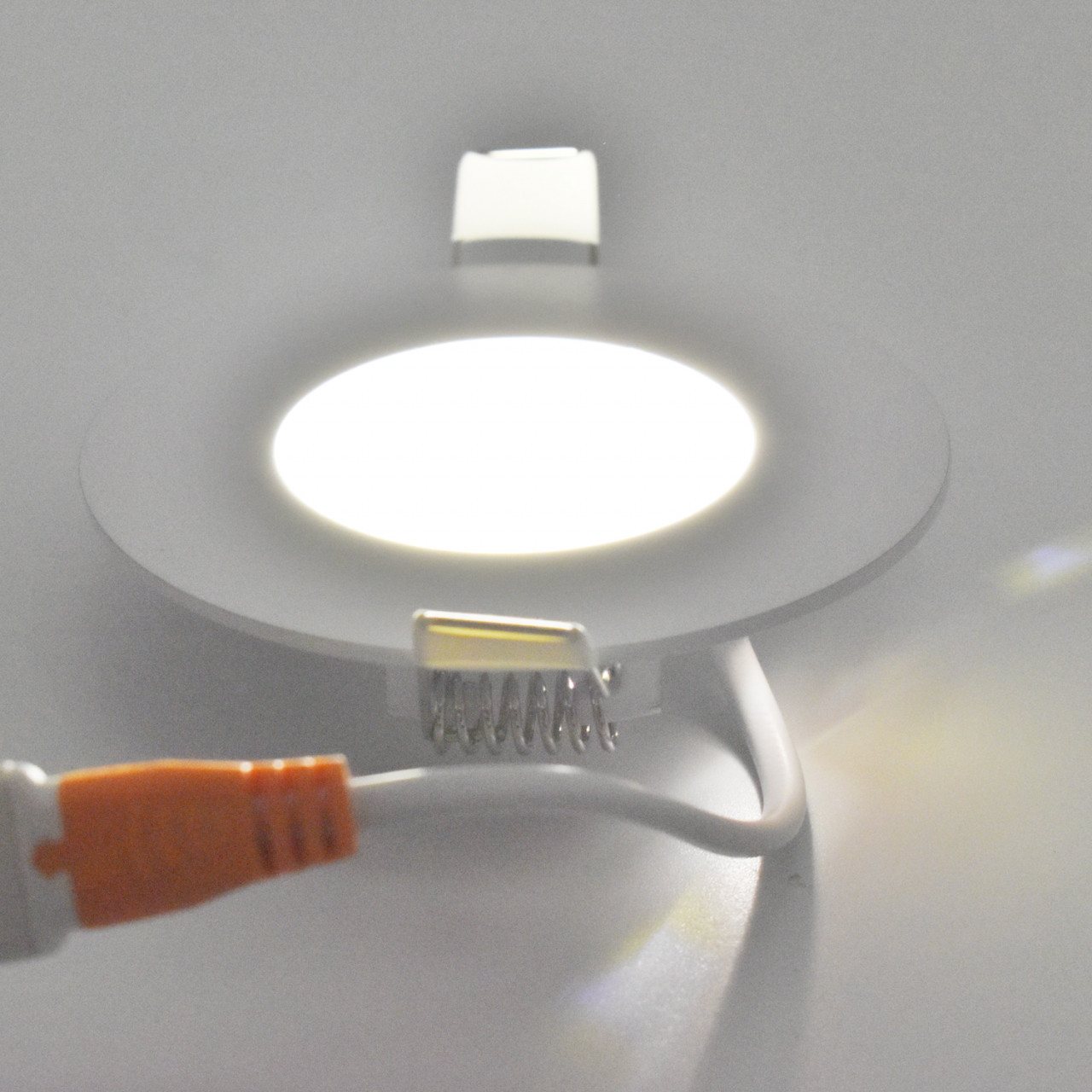 Spot LED BP01-30310, rotund, incastrat, 3W, 150lm, lumina neutra, IP20, alb, Braytron