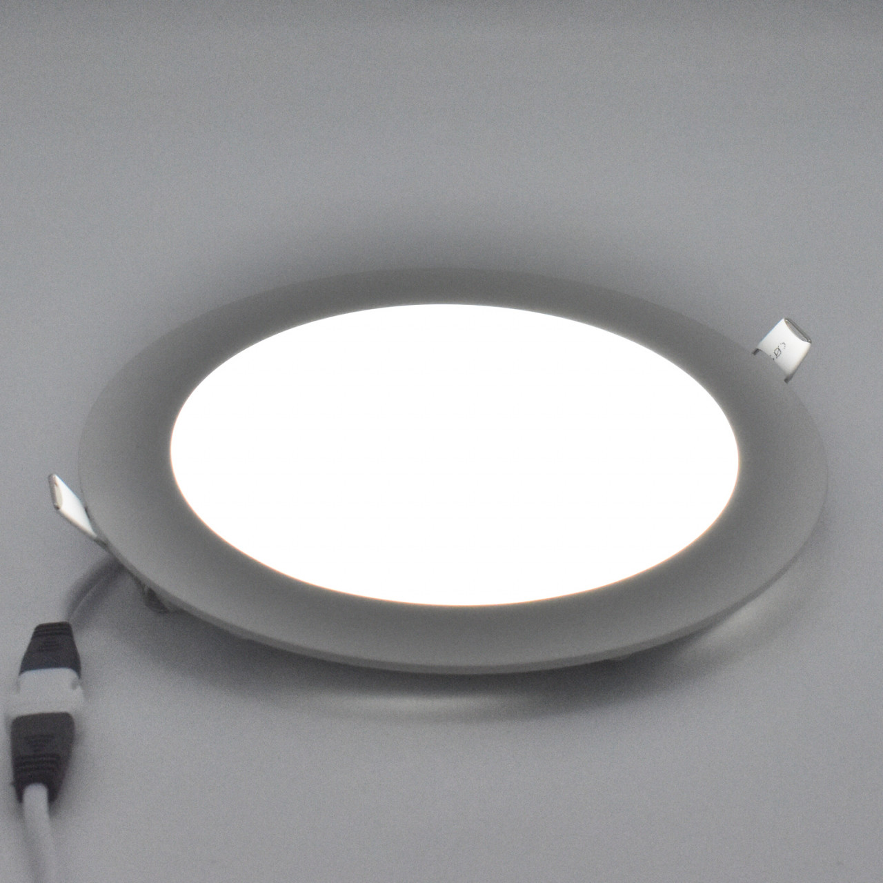 Spot LED BP01-31230, rotund, incastrat, 12W, 910lm, lumina rece, IP20, alb, Braytron