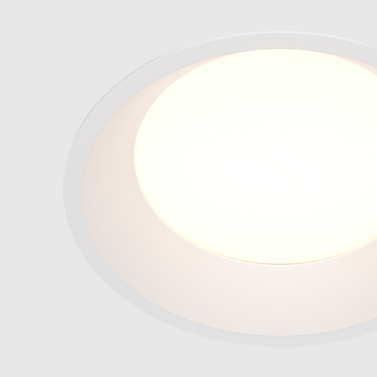 Spot LED incastrat, 12W, 900lm, lumina neutra (4000 K), IP44, alb, Maytoni - 1 | YEO
