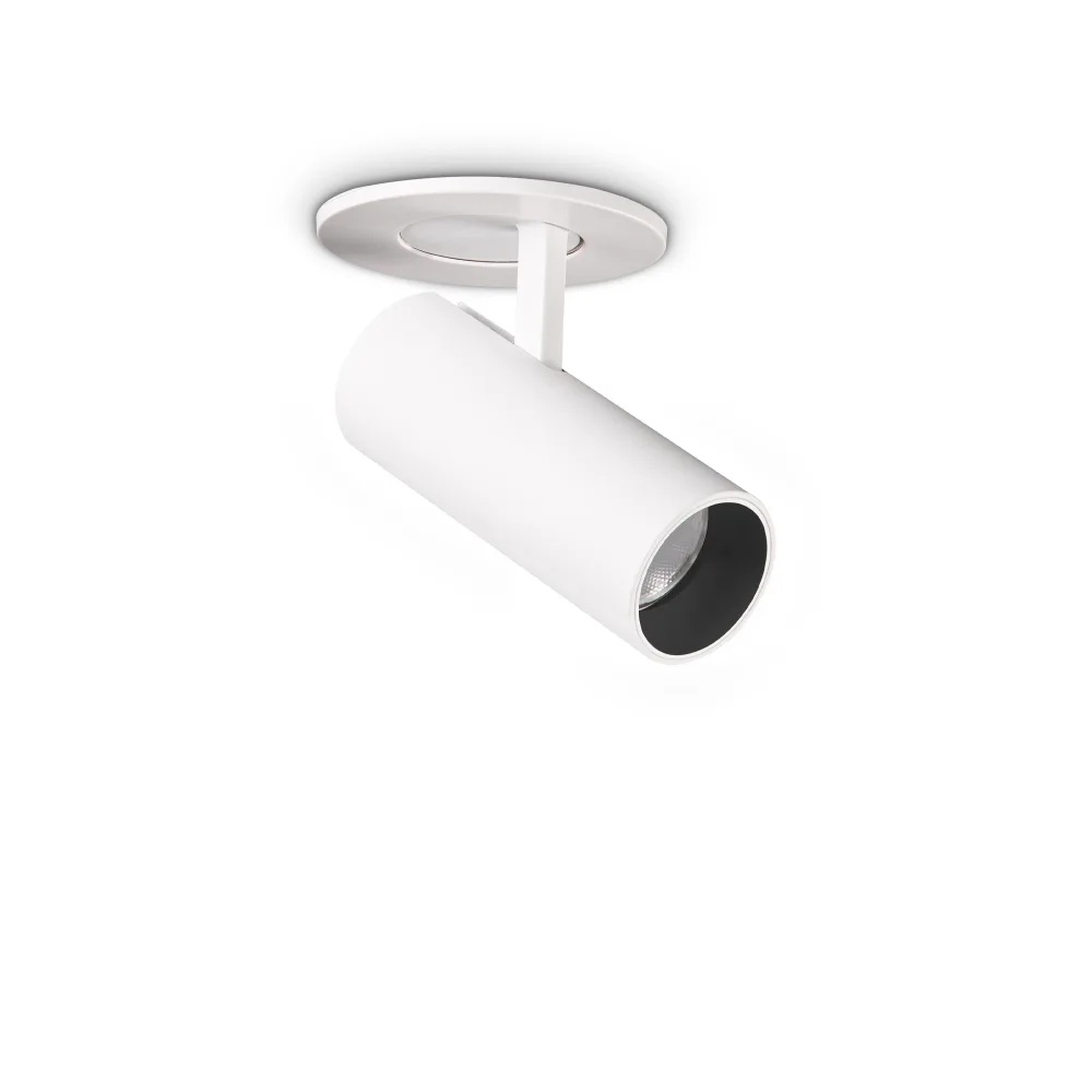 Spot LED incastrat Nova, 6W, 420lm, lumina calda (3000 K), IP20, alb, Ideal Lux