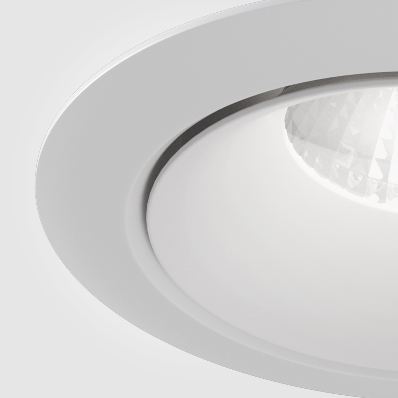 Spot LED Yin DL031-L12W4K-W, incastrat, 12W, 960lm, lumina neutra, IP20, alb, Maytoni - 1 | YEO