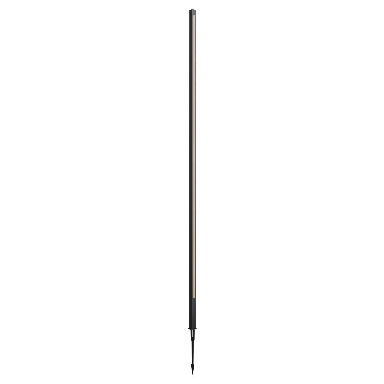 Stalp pentru exterior LED Pole O440FL-L24GF3K, 24W, 1200lm, lumina calda, IP65, grafit, Maytoni