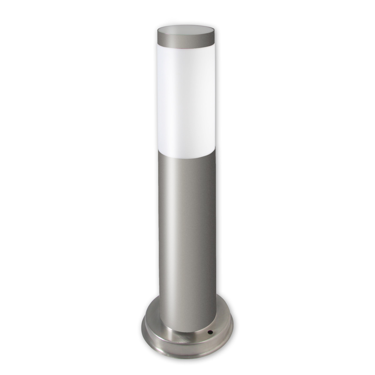 Stalp pentru exterior Manila Masterled, inox, 450mm, dulie E27, rotund