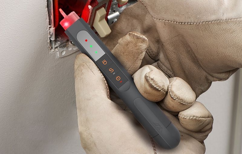 Tester tensiune fara contact JimiHome, 12-1000V - 2 | YEO