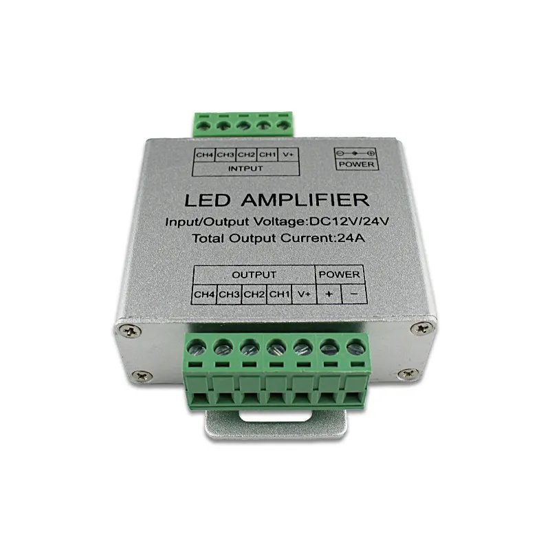 Amplificator banda led RGBW 24A 12-24V - 1 | YEO