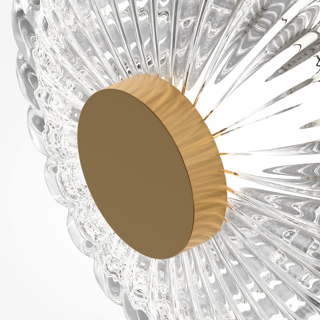 Aplica LED Amulet MOD555WL-L3G3K, 3W, 90lm, lumina calda, IP20, aurie+transparenta, Maytoni - 1 | YEO