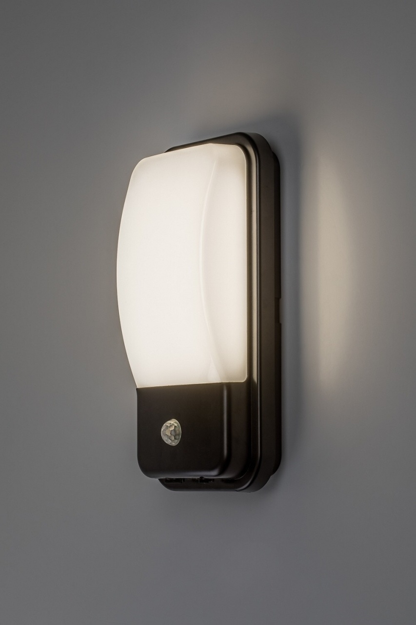 Aplica LED exterior Matzen, 20W, 1860 lm, lumina neutra (4000 K), senzor infrarosu, IP65, neagra, Rabalux - Imagine 5