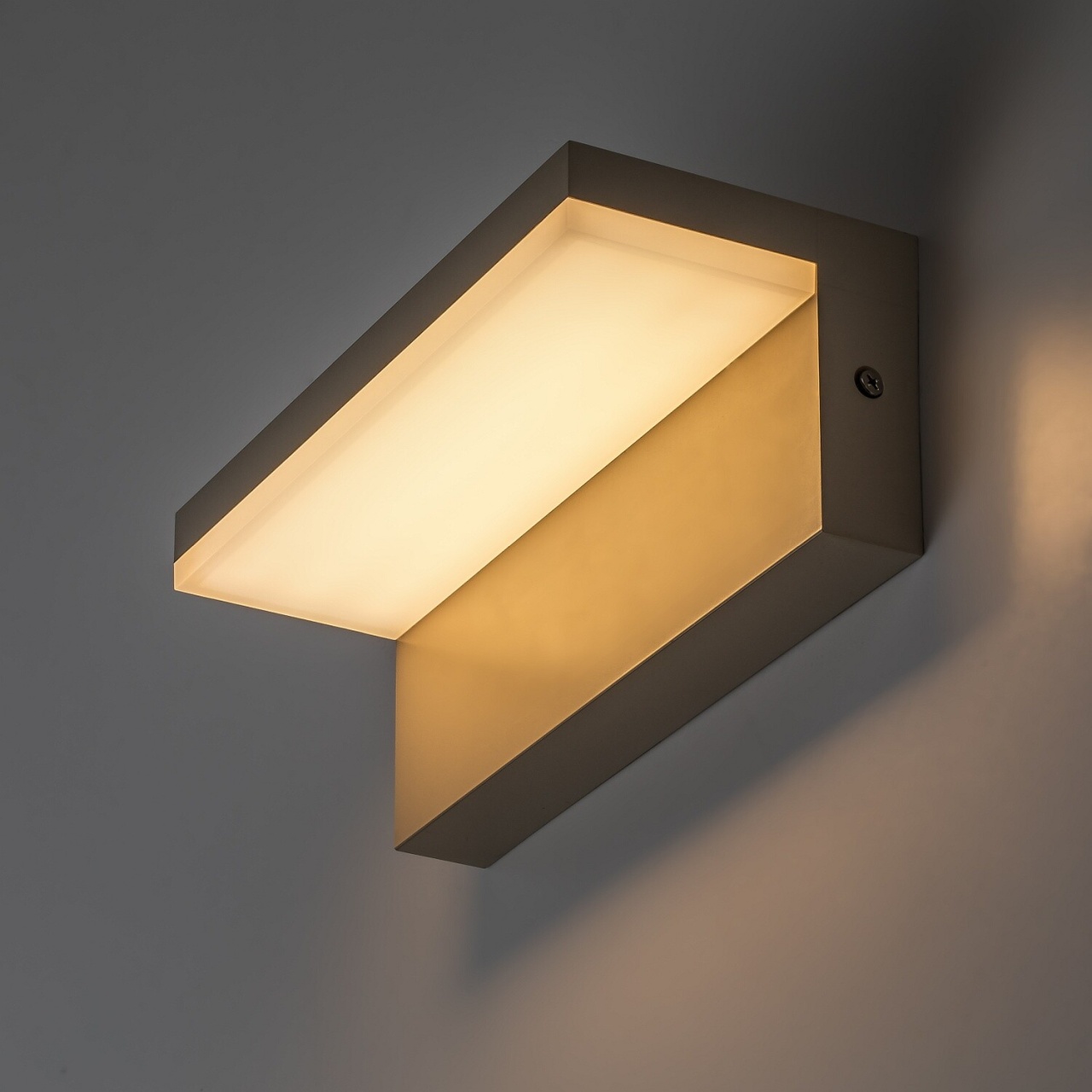 Aplica LED exterior Zaragoza, 9W, 830 lm, lumina calda/neutra/rece, IP54, gri-bej, Rabalux - Imagine 2