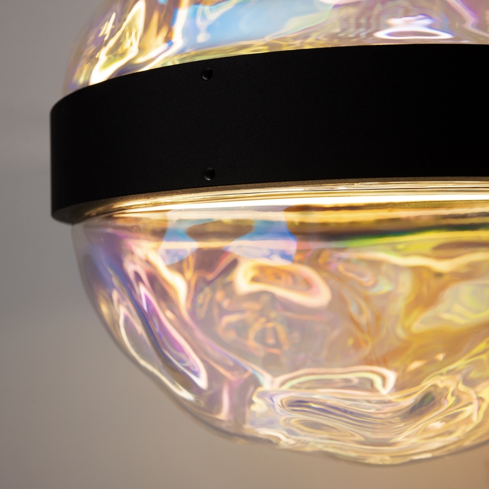 Aplica LED Misterio 6W, lumina calda (2700 K), dimabila, neagra, Maytoni - imagine 4