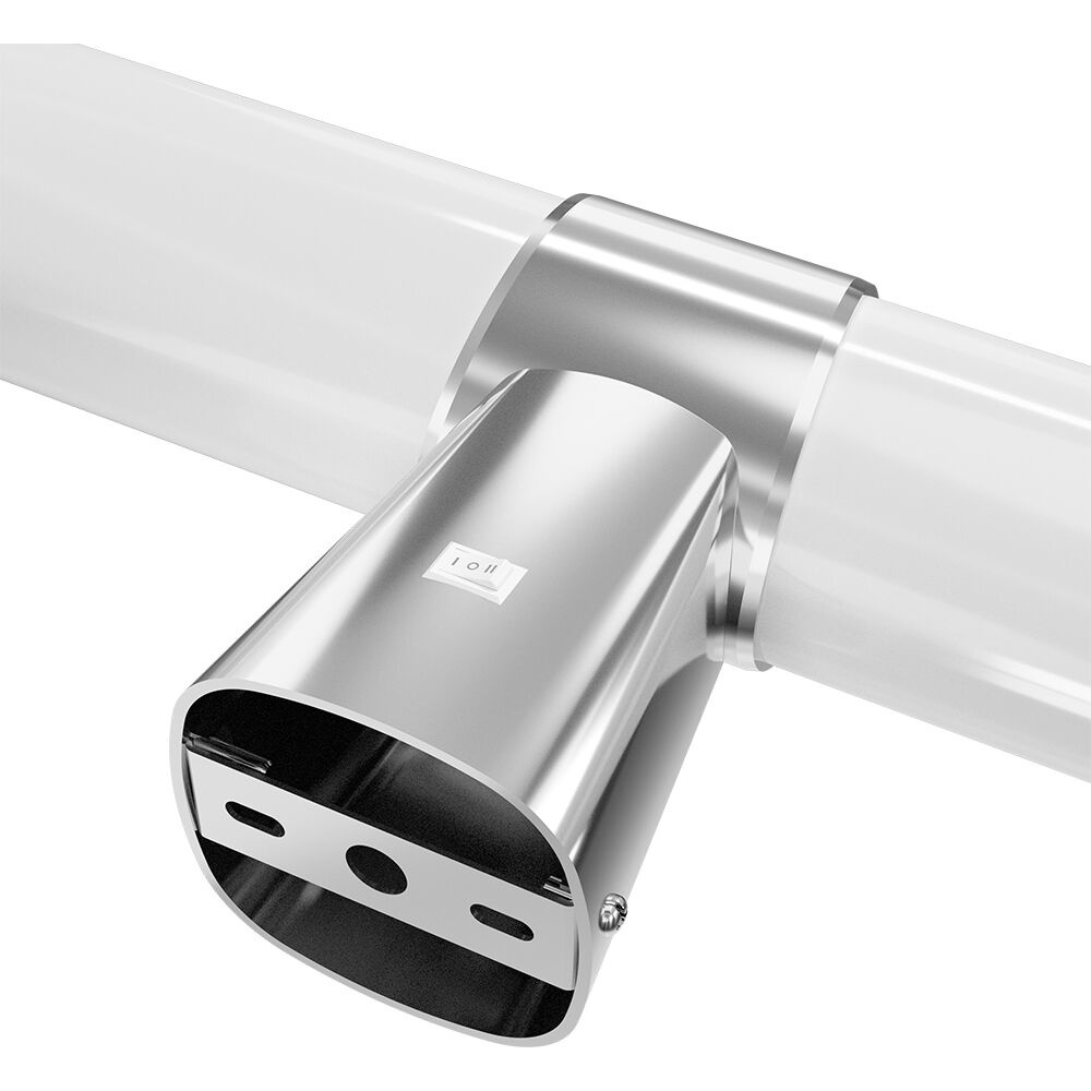 Aplica LED oglinda 16W, lumina calda/neutra/rece, crom, IP44, Braytron - imagine 6