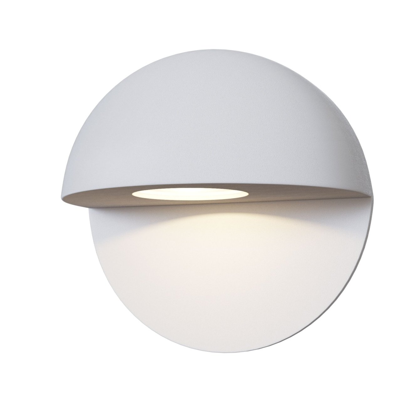 Aplica pentru exterior LED MEzzo O033WL-L3W3K, 3W, 350lm, lumina calda, IP54, alba, Maytoni