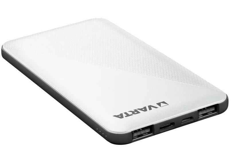 Baterie Externa 10000mAh, Varta, iesire USB A + C