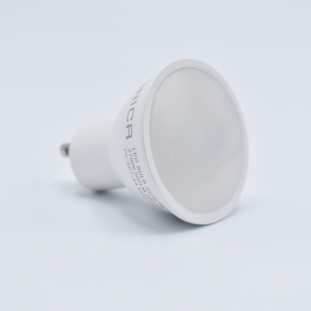 Bec LED 7W(33W) Optonica, GU10, 500 lm, lumina calda (2700K), dimabil, clasa energetica G - imagine 5