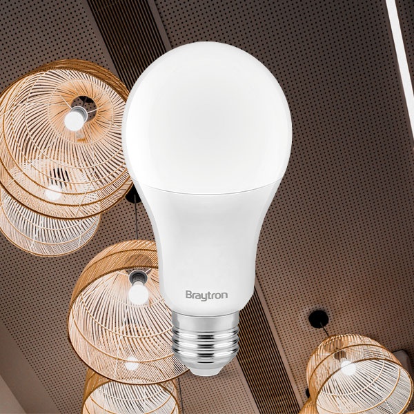 Bec LED Braytron A60, E27, 13W(90W), 1350 lm, lumina neutra (4000K), clasa energetica F- - 1 | YEO