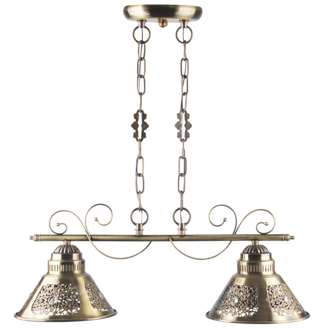 Candelabru Misty LY-3294, 2xE27, bronz, stil clasic, IP20 - imagine 9