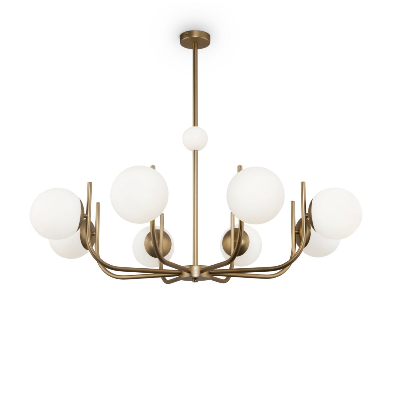 Candelabru Rendez-Vous MOD109PL-08BS, 8xE14, arama+alb, IP20, Maytoni - 2 | YEO