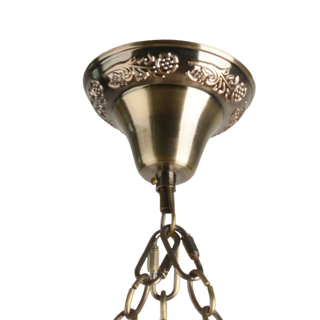 Candelabru Russet KL104004, 4xE27, bronz si crem, stil vintage, IP20 - imagine 3