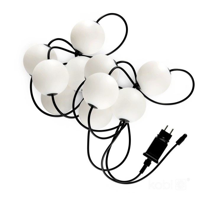 Ghirlanda luminoasa Venizia, 8W, lumina calda(2500 K), 7.74 m, protectie IP67 - 1 | YEO