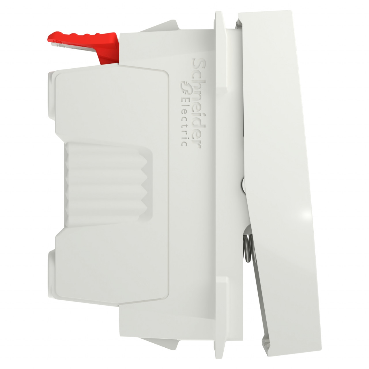 Intrerupator cu revenire, 1 modul, 10A, alb, Schneider Noua Unica - imagine 6