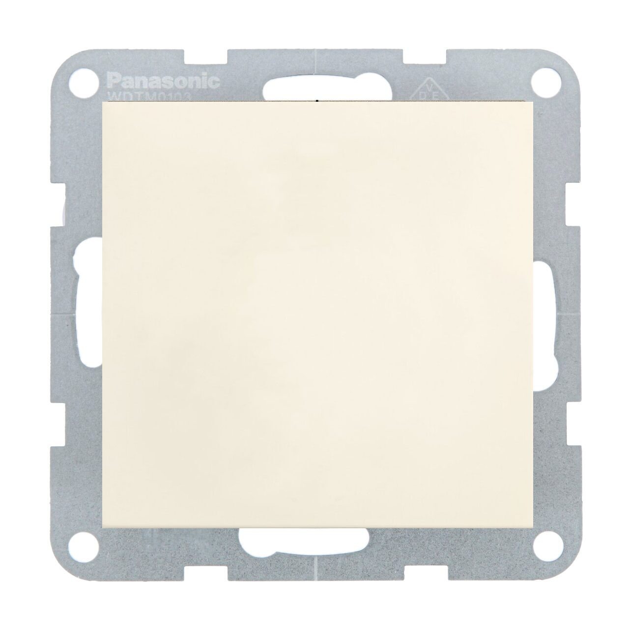 Intrerupator simplu 10A, IP20, Bej, Panasonic Karre Plus 55