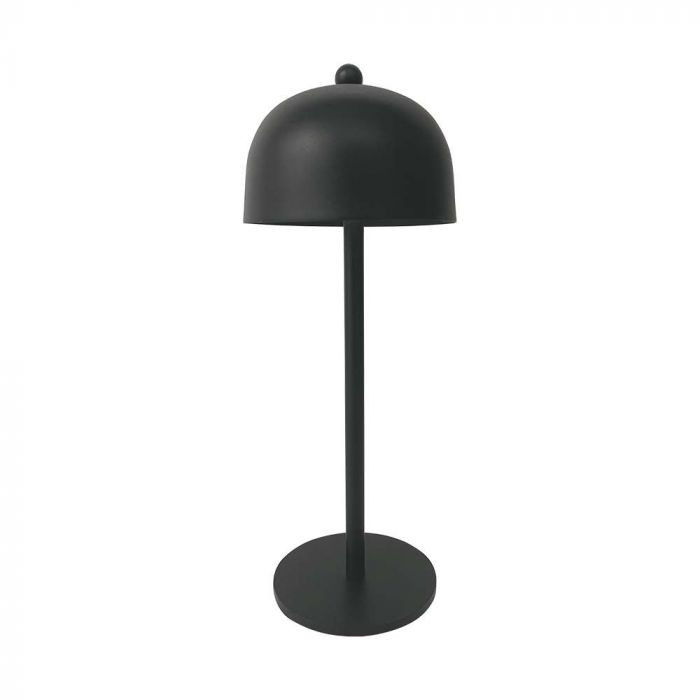 Lampa de birou LED 7985-VT, dimabil, 3W, 200lm, lumina calda, neutra, rece, neagra mata, IP20, V-Tac