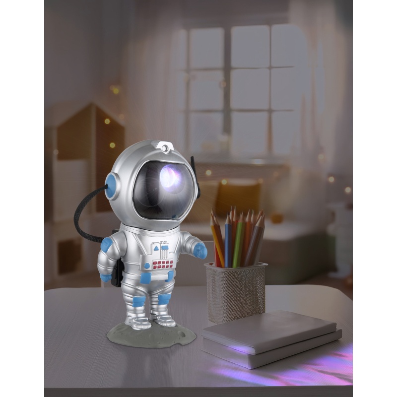 Lampa de masa LED Cosmo, model astronaut, RGB 4.5W, efecte luminoase, USB, Globo Lighting - imagine 6