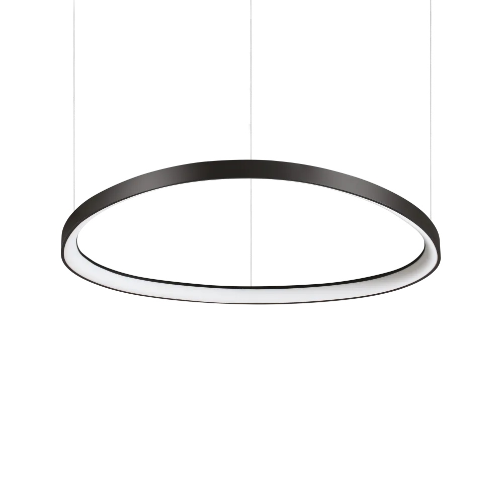 Lustra LED Gemini 56W, lumina calda (2700 K), 3400lm, IP20, neagra, Ideal Lux