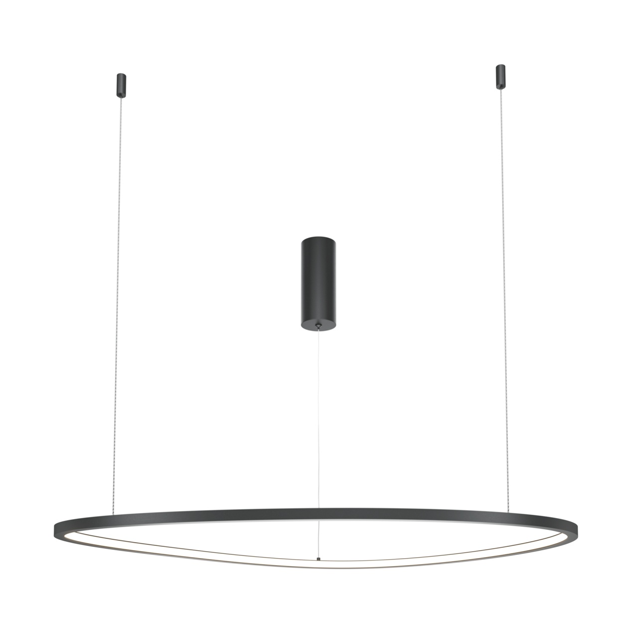 Lustra LED Glint MOD072PL-L36B3K1, 36W, 1700lm, lumina calda, IP20, neagra, Maytoni - 1 | YEO