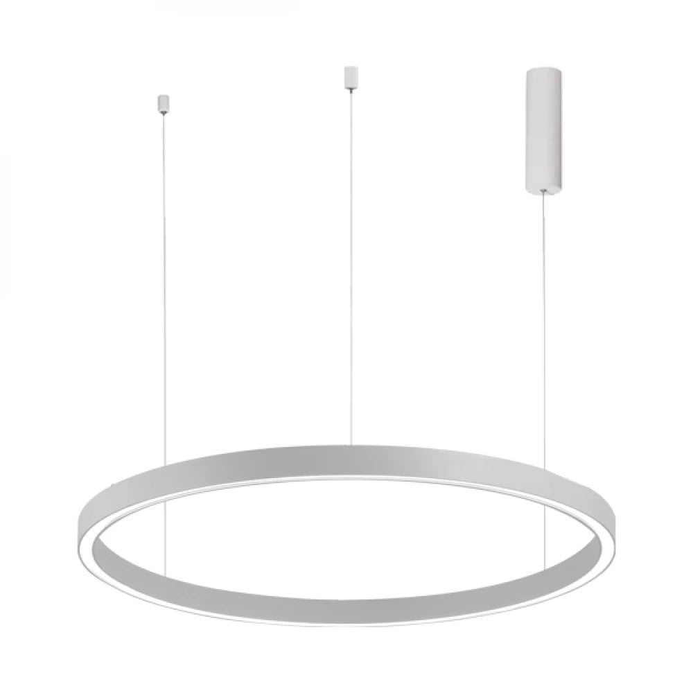 Lustra LED Lina BR-BH16-09280, 45W, 4520lm, lumina calda+neutra+rece, IP20, alba, Braytron