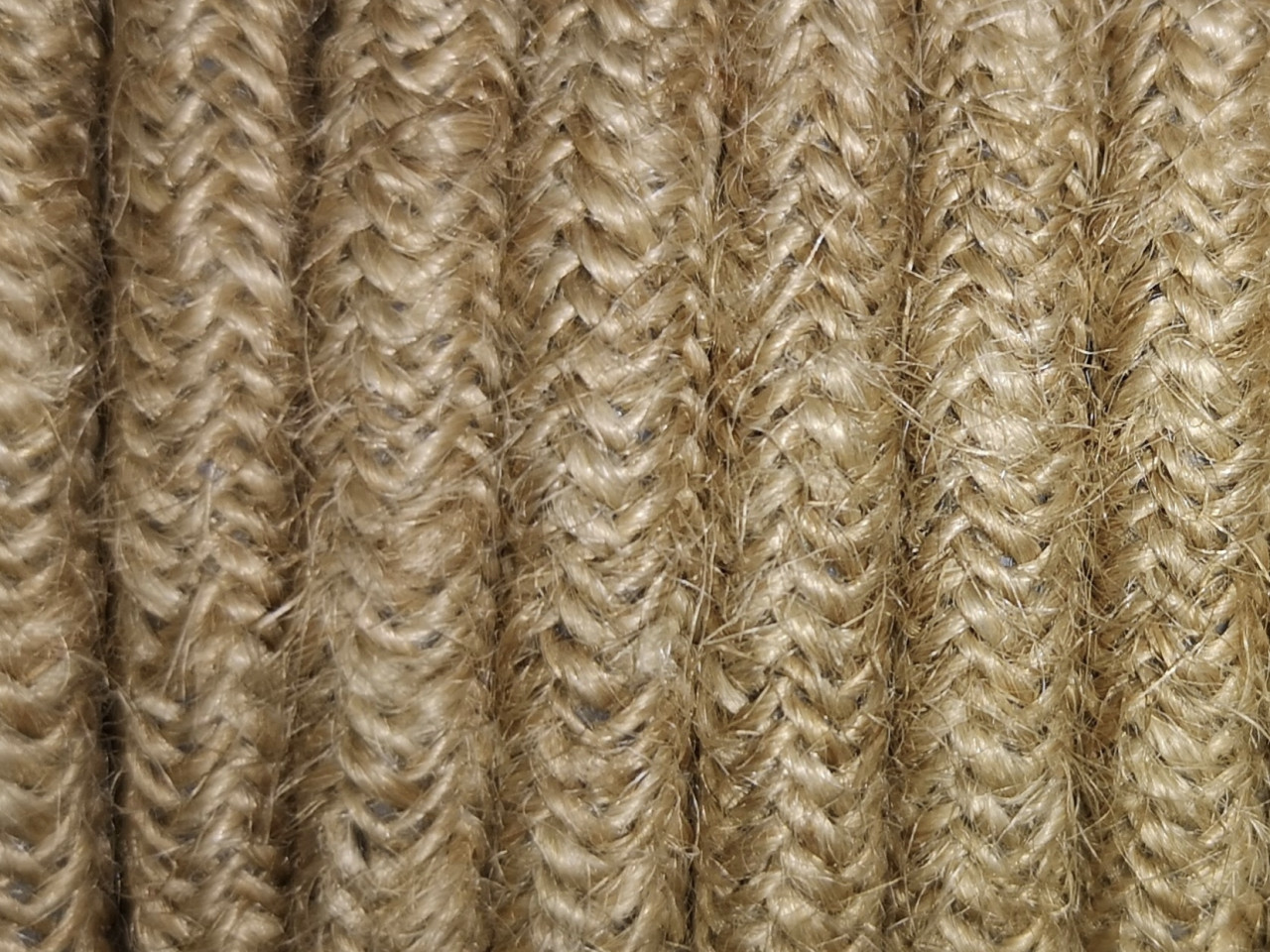 Pachet 1m Cablu textil iuta 2x0,75