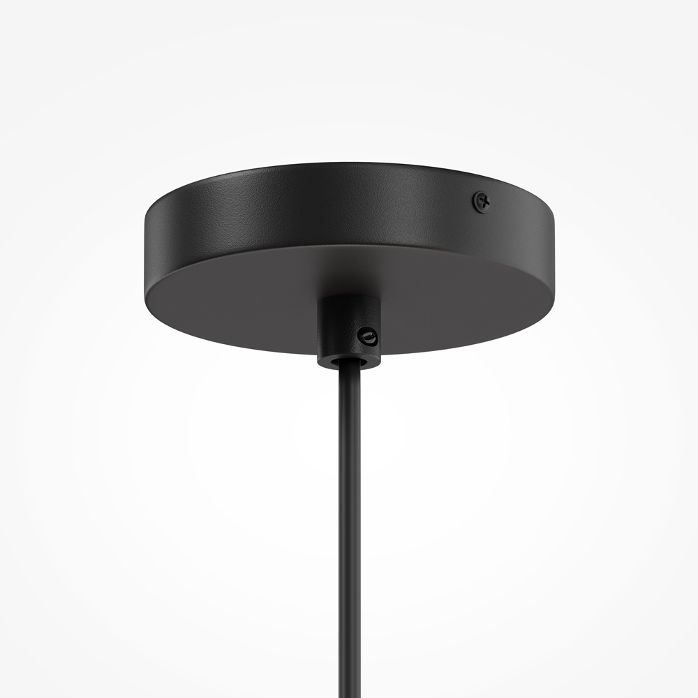 Pendul Bergamo, 5xE27, negru/alb/gri, Maytoni - imagine 5