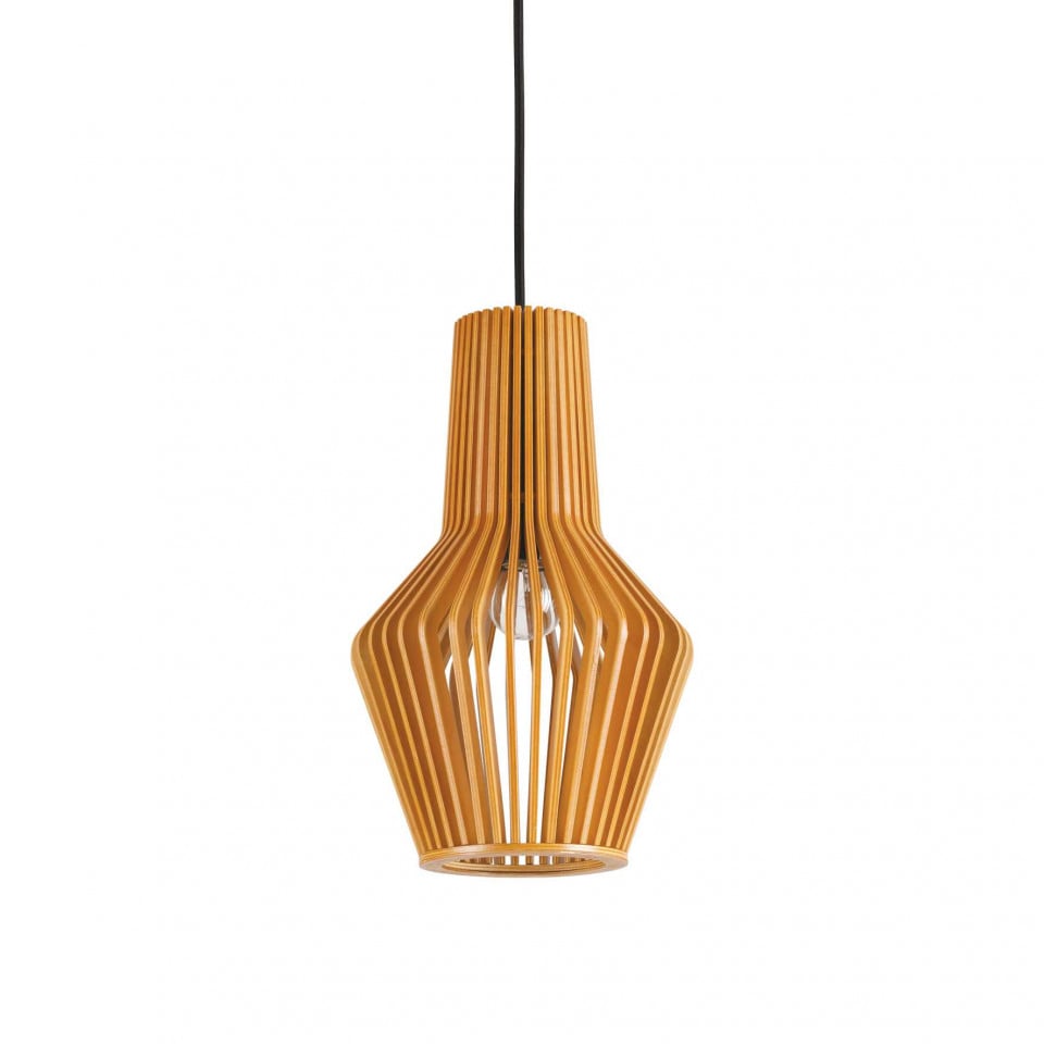 Pendul Citrus 159843, 1xE27, natural, IP20, Ideal Lux