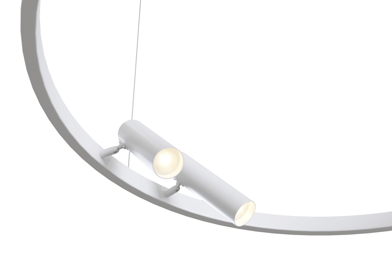 Pendul Satellite, 42W, lumina calda (3000K), alb, Maytoni - imagine 3