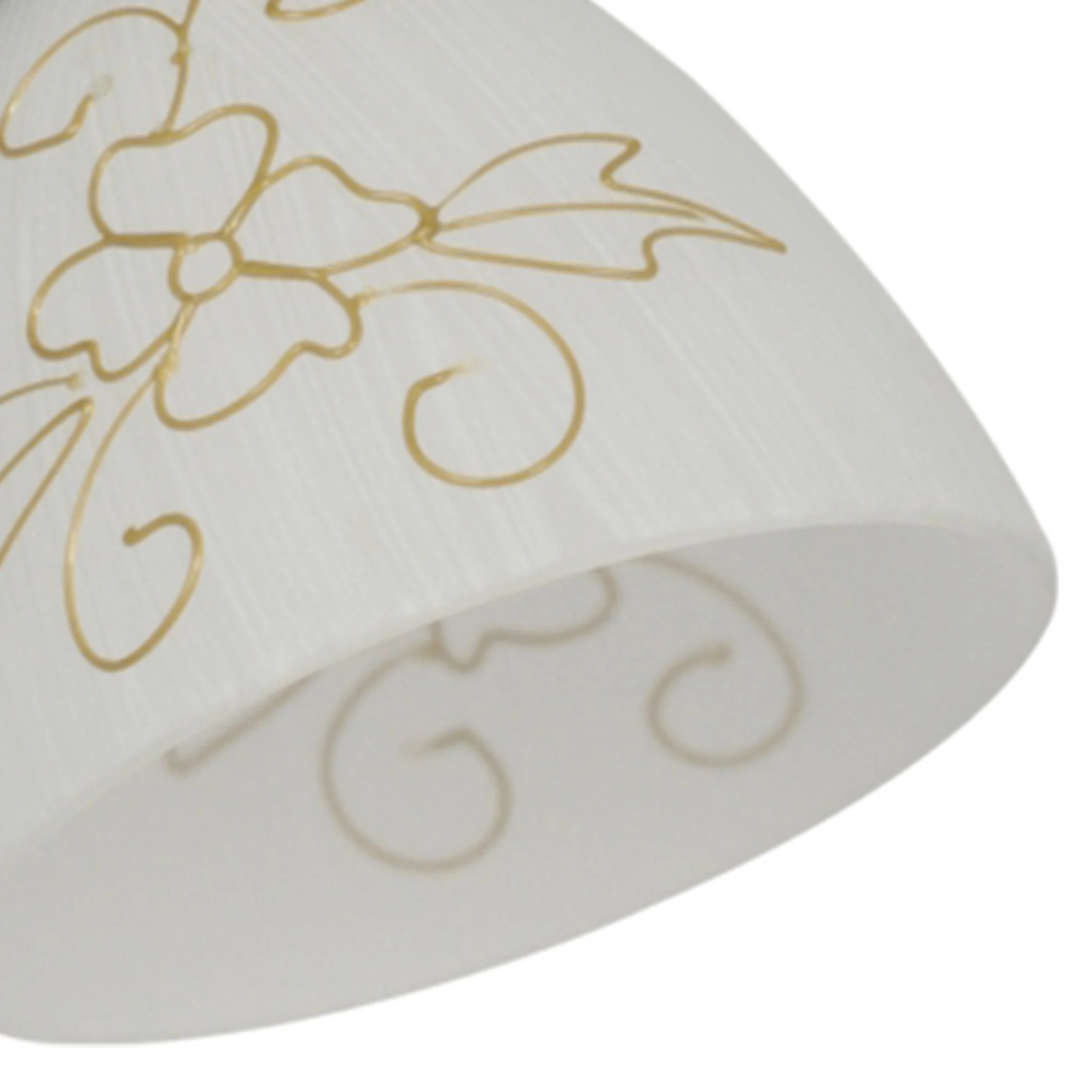 Plafoniera Delhi KL7192, 2xE27, bronz, cires, alb, metal lemn sticla, stil clasic, IP20, Klausen - imagine 5