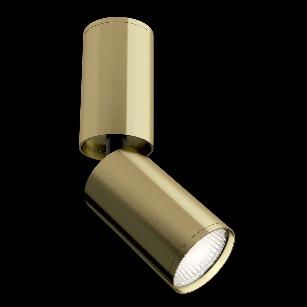 Plafoniera Focus C051CL-01BS, 1xGU10, 10W, arama, IP20, Maytoni - 1 | YEO